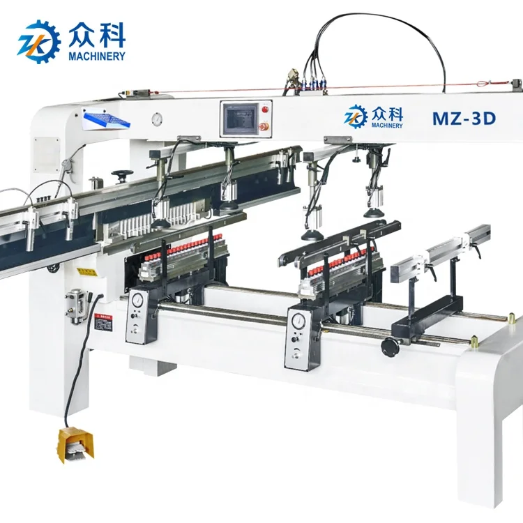 ZK Woodworking Vertical Milling And Drilling Machine China Multi Boring Machine For Furniture