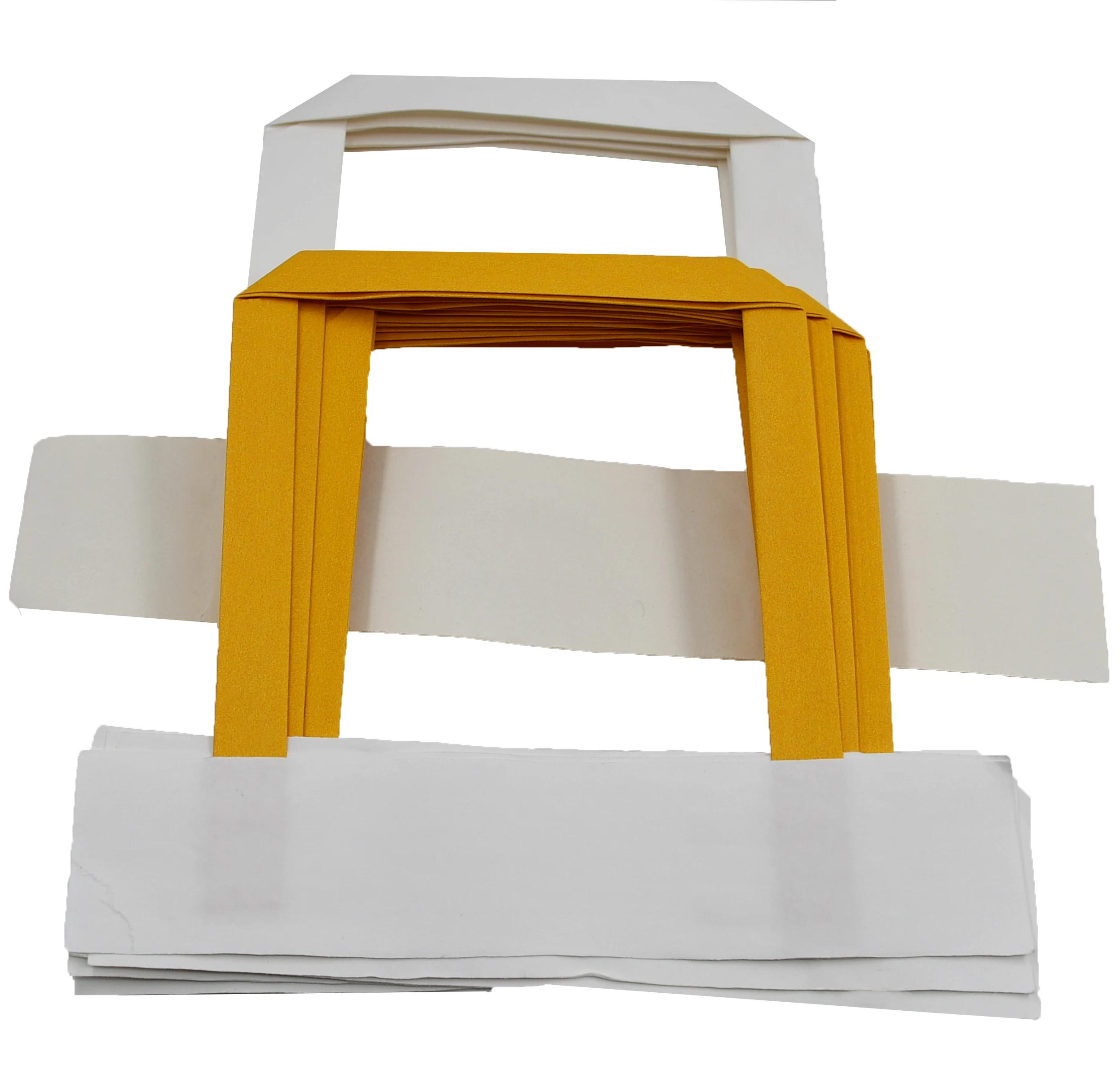 Заводская поставка перерабатываемая бумажная сумка для переноски подарочная упаковка плоская веревочная ручка сумки покупок