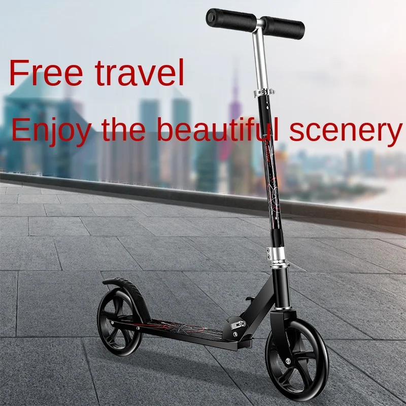 Hot Selling Two Wheels Foldable and adjustable height City Work Campus Scooter for Children and Adolescents Adult