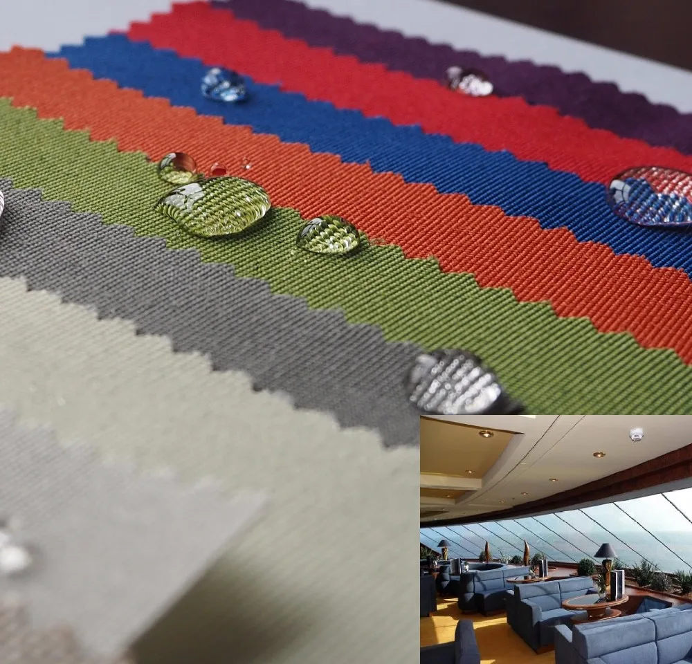 Outdoor PP olefin fabric waterproof for garden furniture cushions