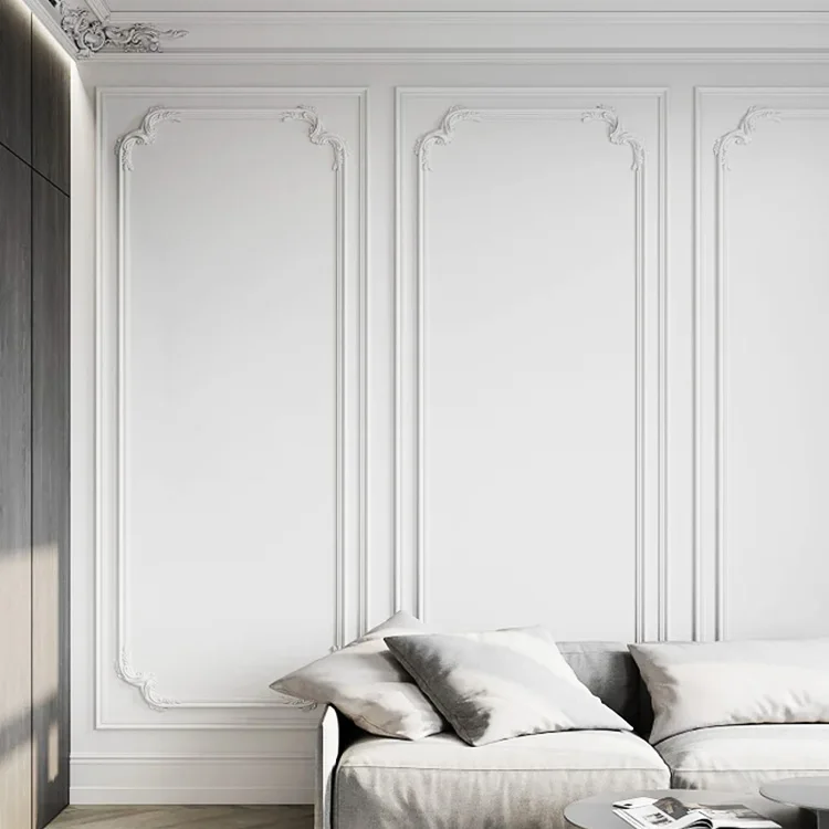 AUUAN Polyurethane Molding Frame Cornice Moulding for Luxury House Water-proof Light Weight And Easy To Install