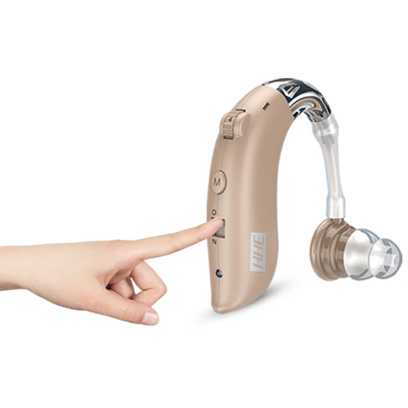 Rechargeable Analog Sound Amplifier Factory Wholesale New BTE  Best Ear Hearing Aid
