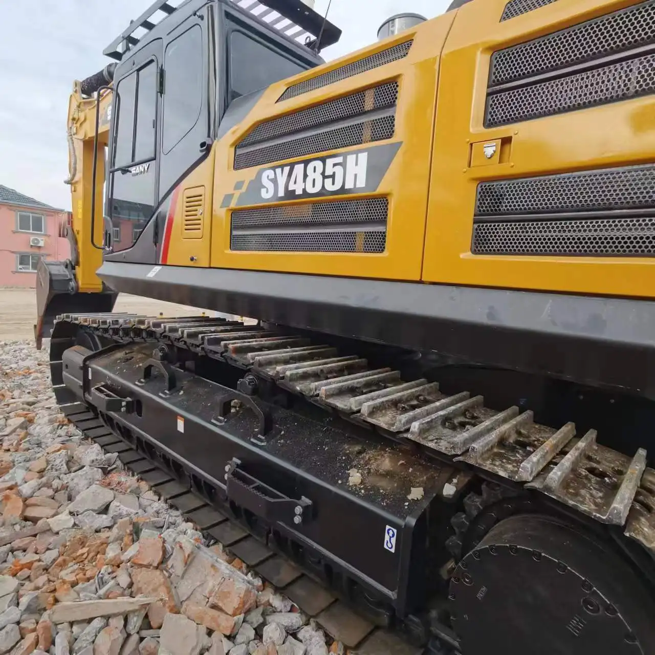 China made Earth-moving crawler excavator 48ton Sany sy485H tracked excavator low price on sale in Shanghai