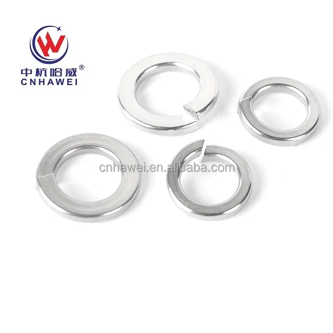 304 Stainless steel double coil spring  washer   DIN 127