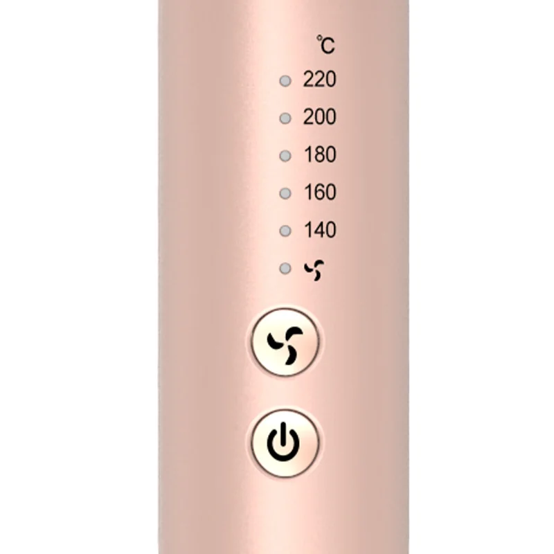 PTC Fast Heating 2 in 1 Cold Airflow Hair Styling Tools Professional straightener and hair curler