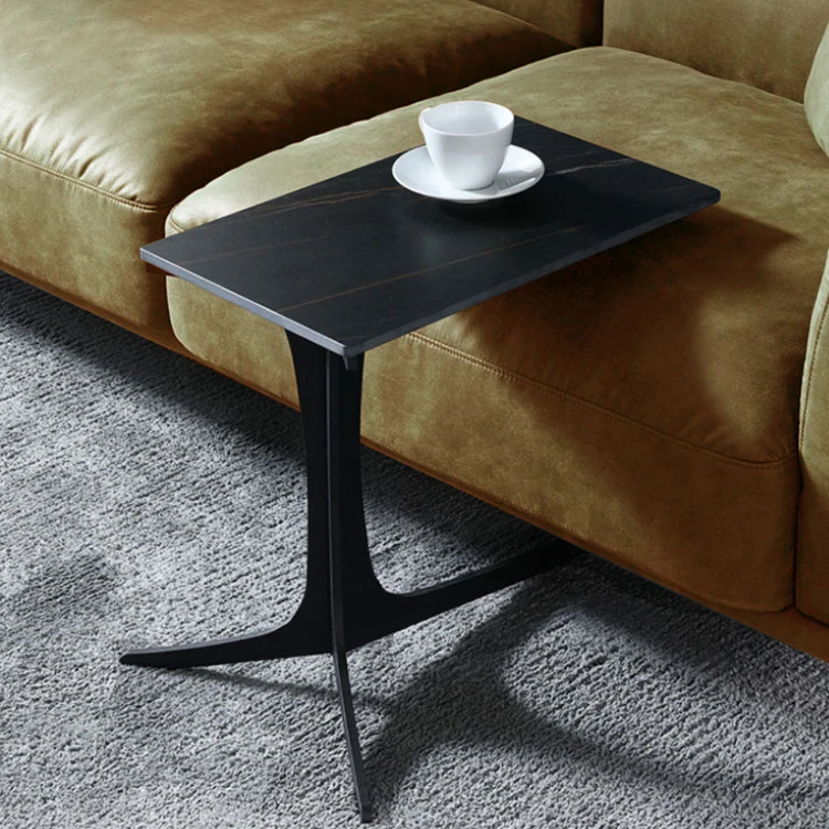 Hot sell amboo snack table sofa couch coffee end table bed side table Laptop desk modern furniture for home office Retro color