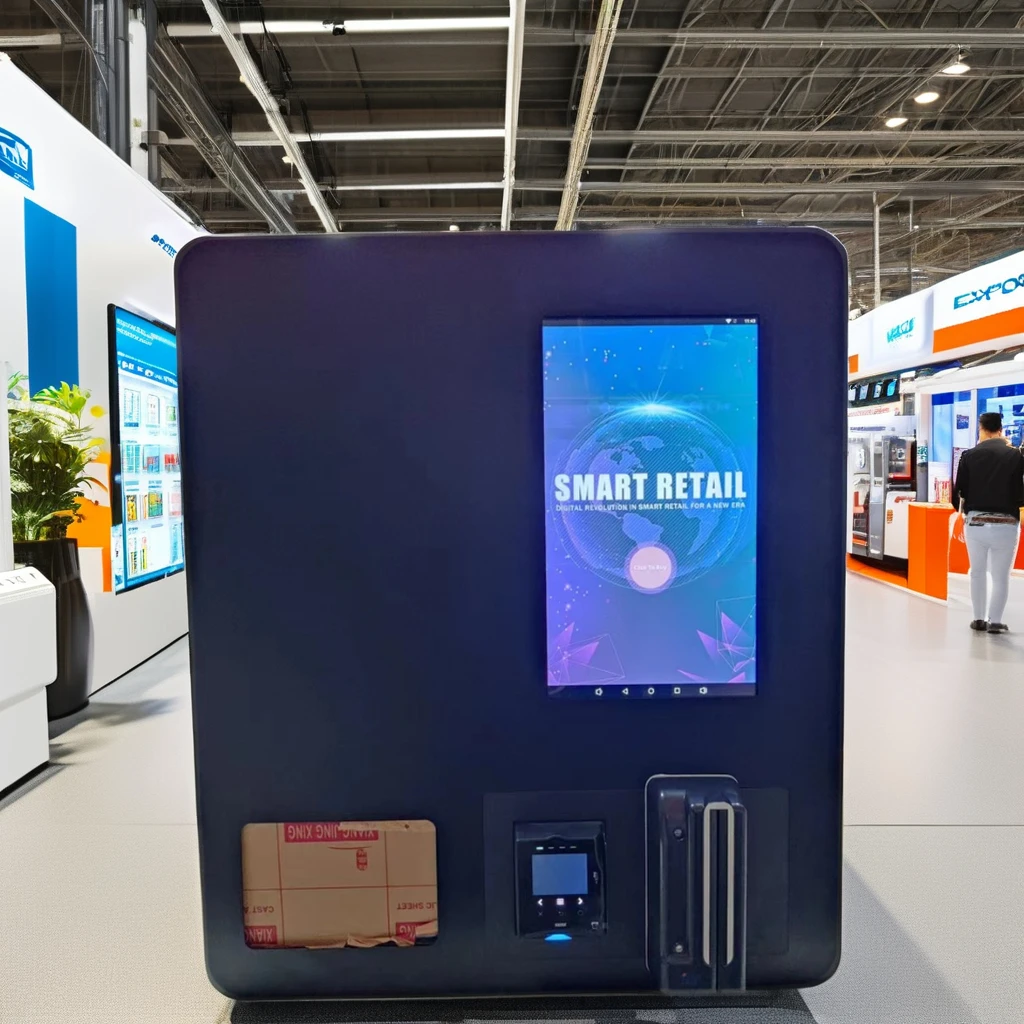 Мини-автомат для продажи сигарет на стене с безналичным платежом