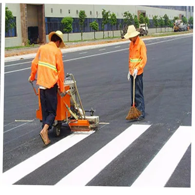 South American countries hot selling road line paint  3-5 minutes quick drying Thermoplastic road marking paint