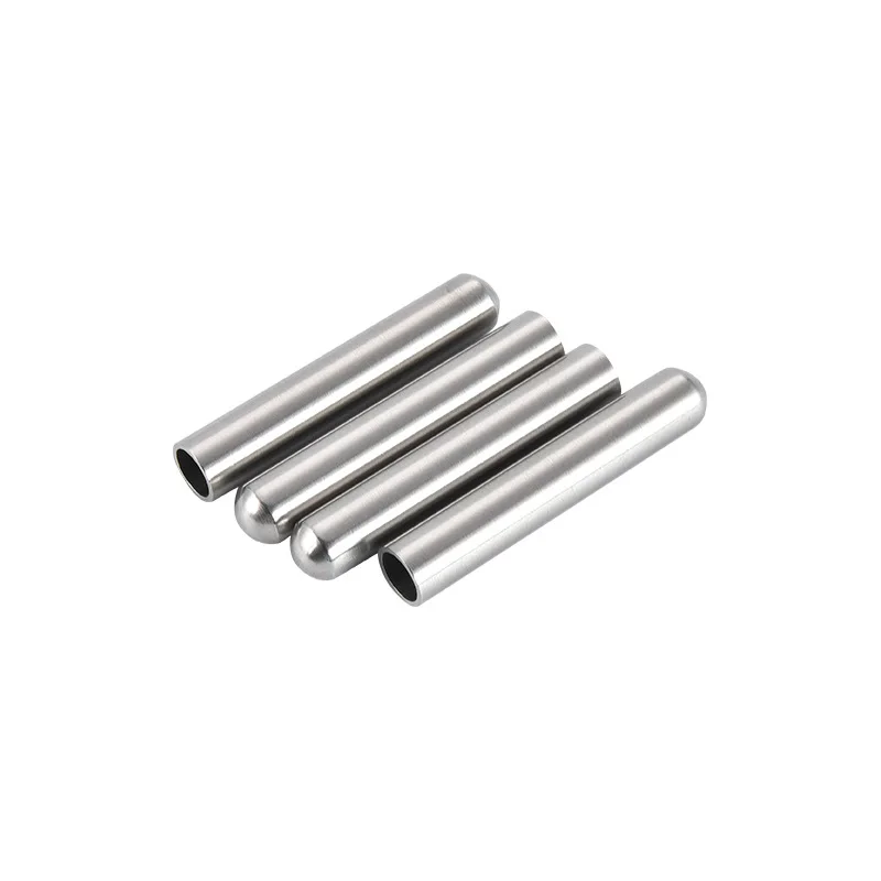 OME stainless steel 304 seamless steel round tubes one close-end stainless steel pipe for detecting instrument