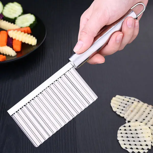 Hot multi - functional stainless steel potato slicer fruit and vegetable slicer