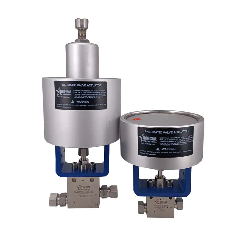 HYDR-STAR NV30HF6B-1NO 30000 Psi нормальный открытый пневматический игольчатый клапан высокого давления для продажи