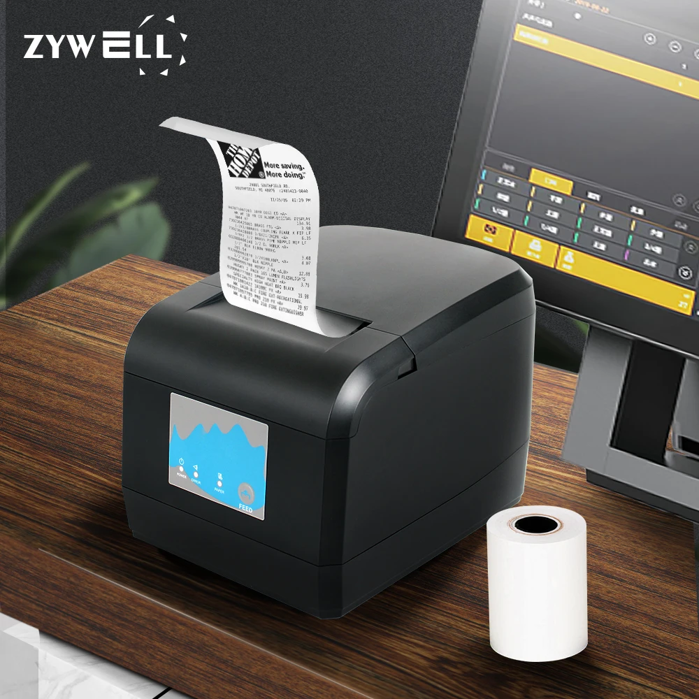 Factory android pos terminal with printer linux win ios pos machine thermal receipt printer