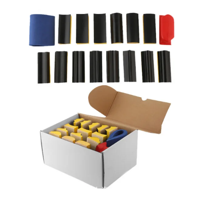16PCS Hand Sander Kit Hand Sanding Block Kit For Car Polishing Woodworking