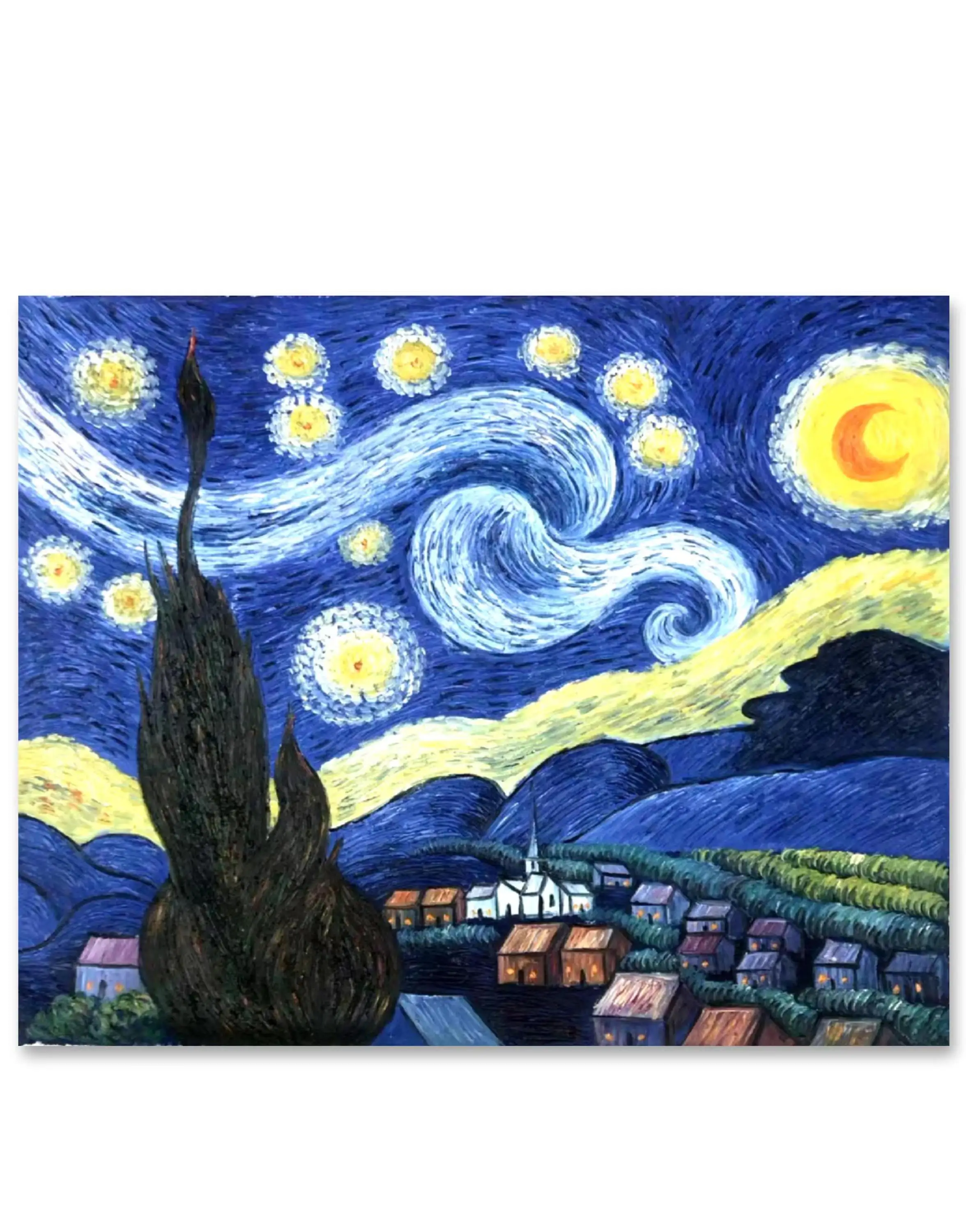 Pure handmade painting Home decoration hanging paintings in stock wholesale price high cost-effectiveness decor