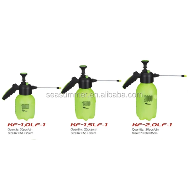 Горячая Распродажа сельскохозяйственный опрыскиватель PE пластиковый распылитель давления воздуха 2L