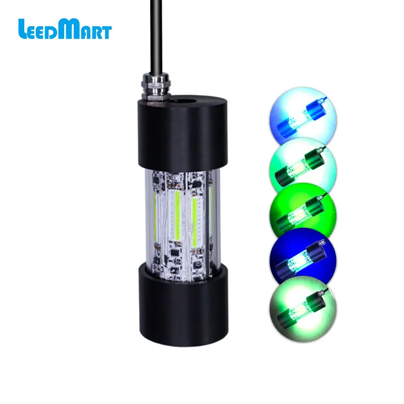 12v 50w led Waterproof Net Light Underwater led Fishing light  Underwate  Fish Finder Lamp with 15m Cord