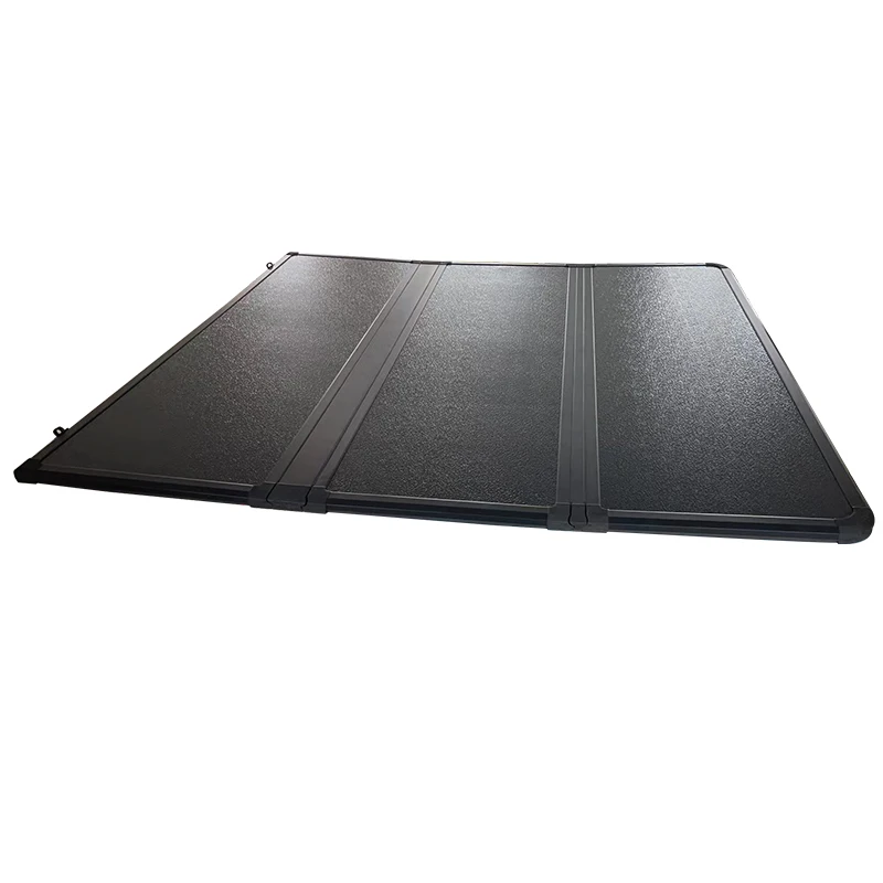 Hot Selling Factory Price Exterior Car Accessories Hard Pickup Trunk Tri Fold Tonneau Cover For Ssangyong