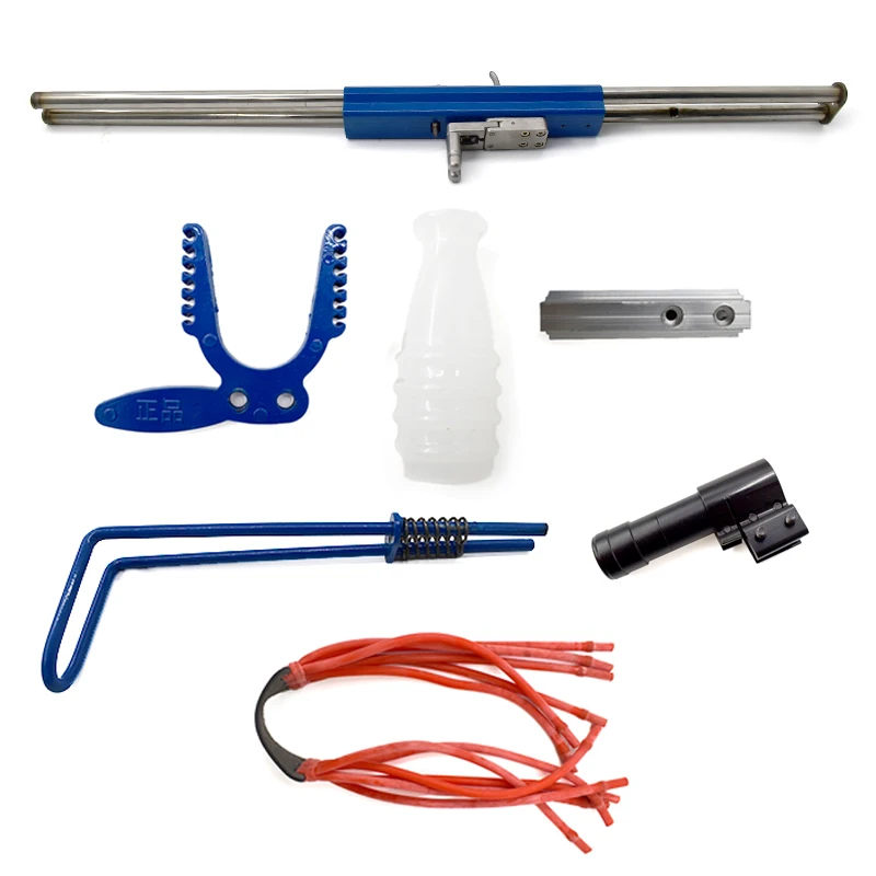 New Hunting Slingshot Metal Professional Powerful with 12 Strands of Rubber Band Outdoor Shooting Sling Shot