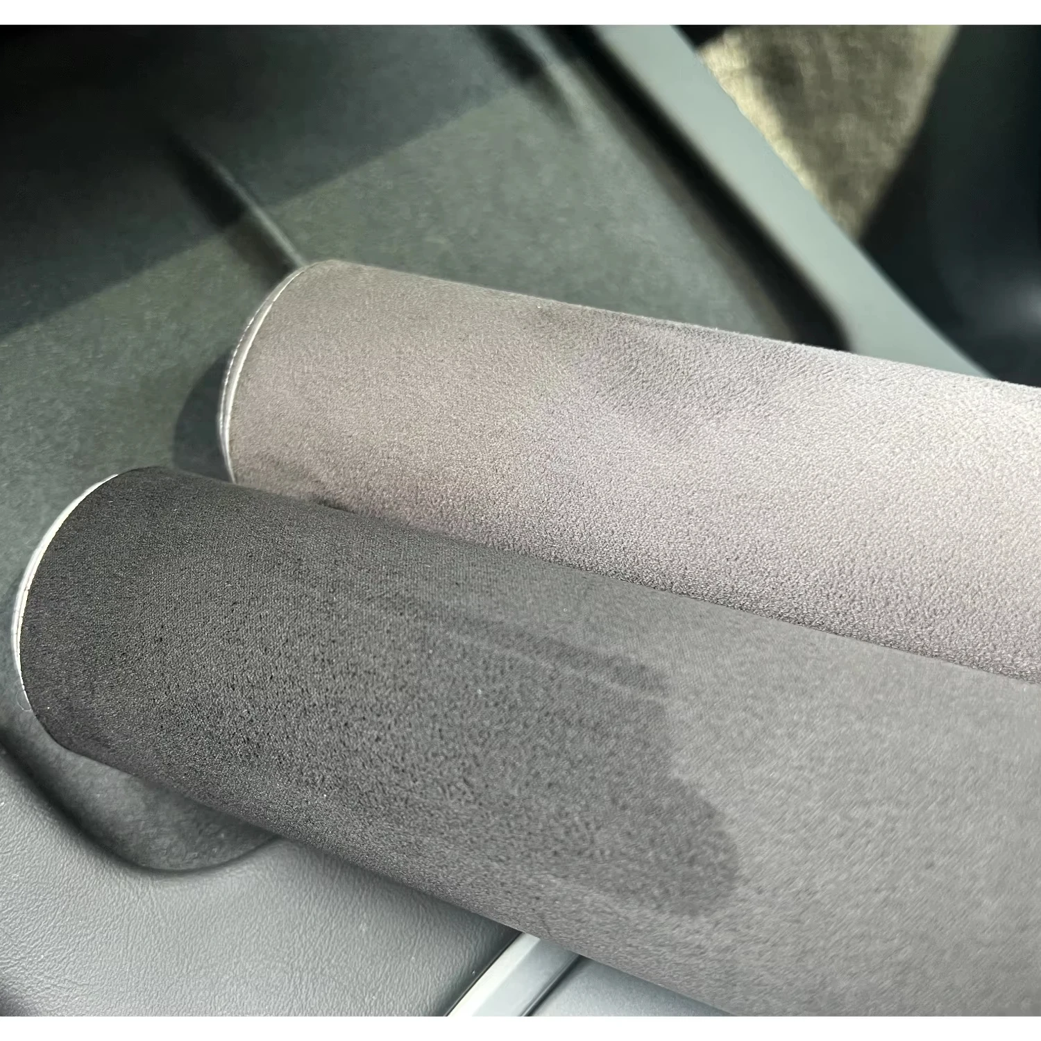 Carbins Alcantar Car Wrap Red Alcantar Fabric Suede Fabric Self Adhesive Alcantar Wrap For Car Interior Wrap Sticker Roll