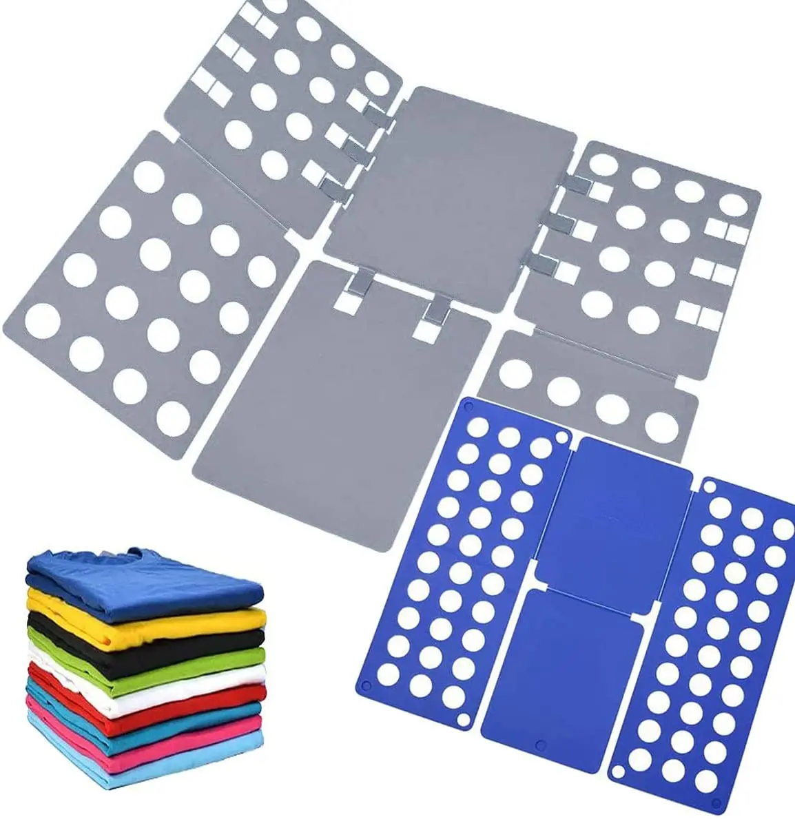 New Clothes Folding Board Adults Child Clothing Folder Binder Plastic Practical Detacha All Size Quick Fold the Clothes T Shirts