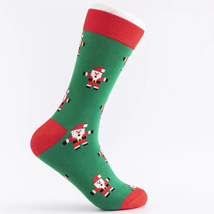 Wholesale Funny Cute Animal Socks Custom Cotton Christmas Socks For Women