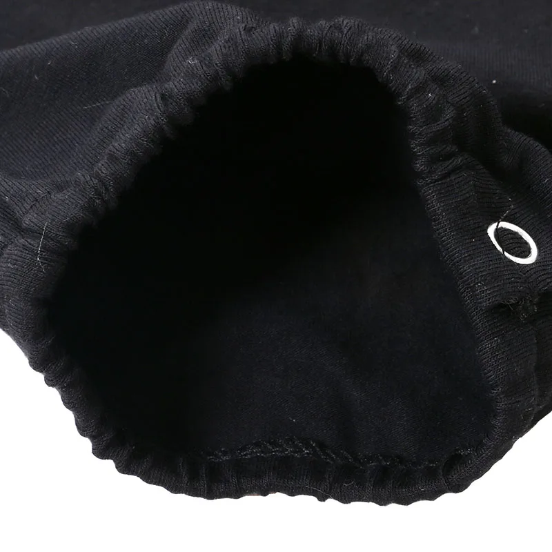  Детская одежда Простой галстук простой черный Детский комбинезон из бамбука