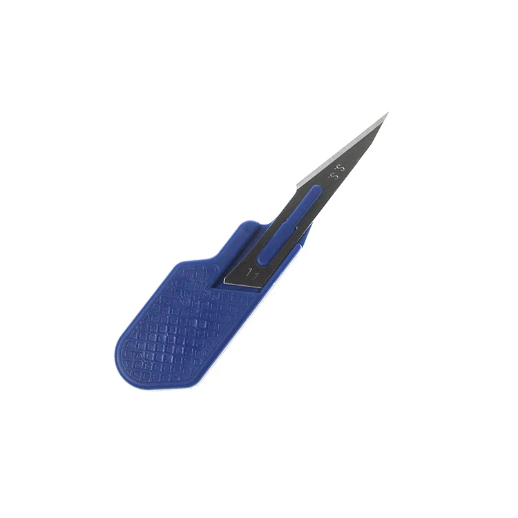 Заводская цена миниатюрный скальпель из нержавеющей стали хирургическое Сменное лезвие с короткой пластиковой ручкой