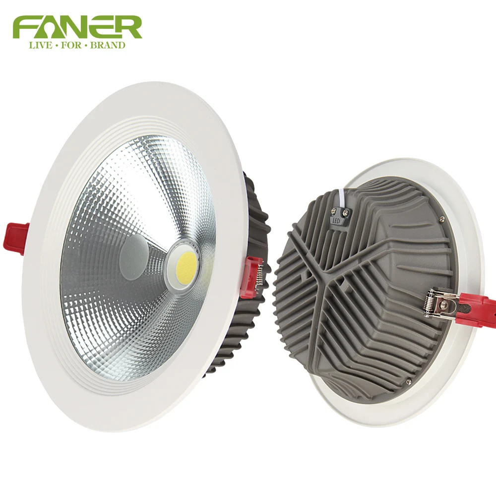
FANER 18w non smd led pc cob down lights high quality cob led chip ETL CB CE BIS ip65 with dali 