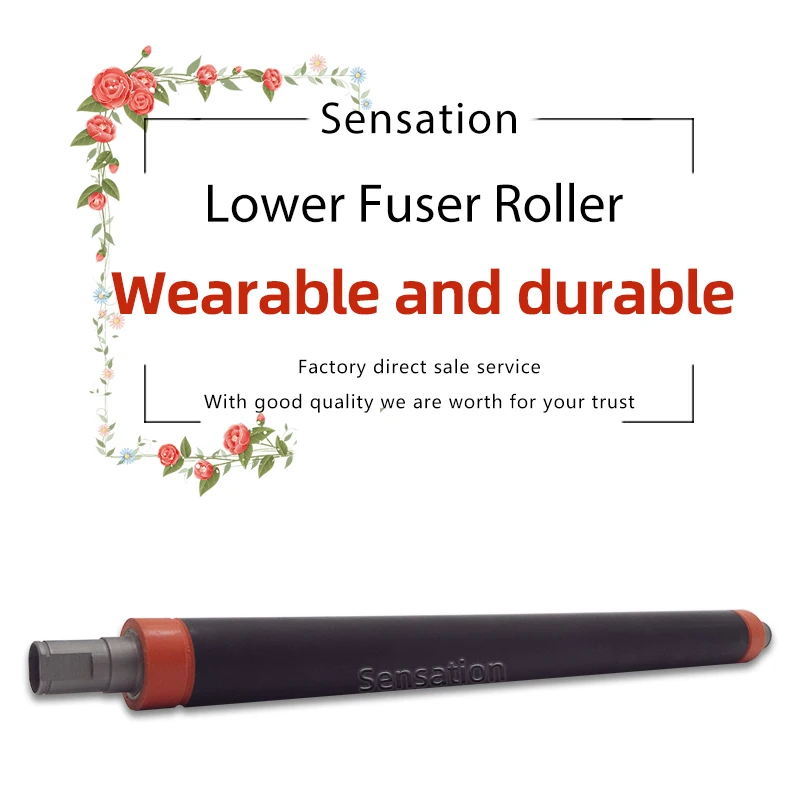 Compatible lower fuser roller for Ricoh Aficio MP C2031 C2051 C2531 C2551 C2551SP 2551 2051 2031 pressure roller copier parts