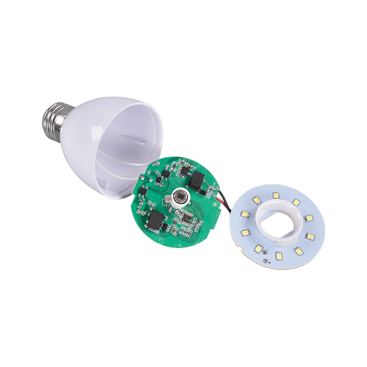 Geagood 9w Skd Sound Induction Sensor Smart Infrared Pir Motion Sensor Led Bulb 110v 220v E27 B22 3w 5w 7w PC White AC 20 80 0.5