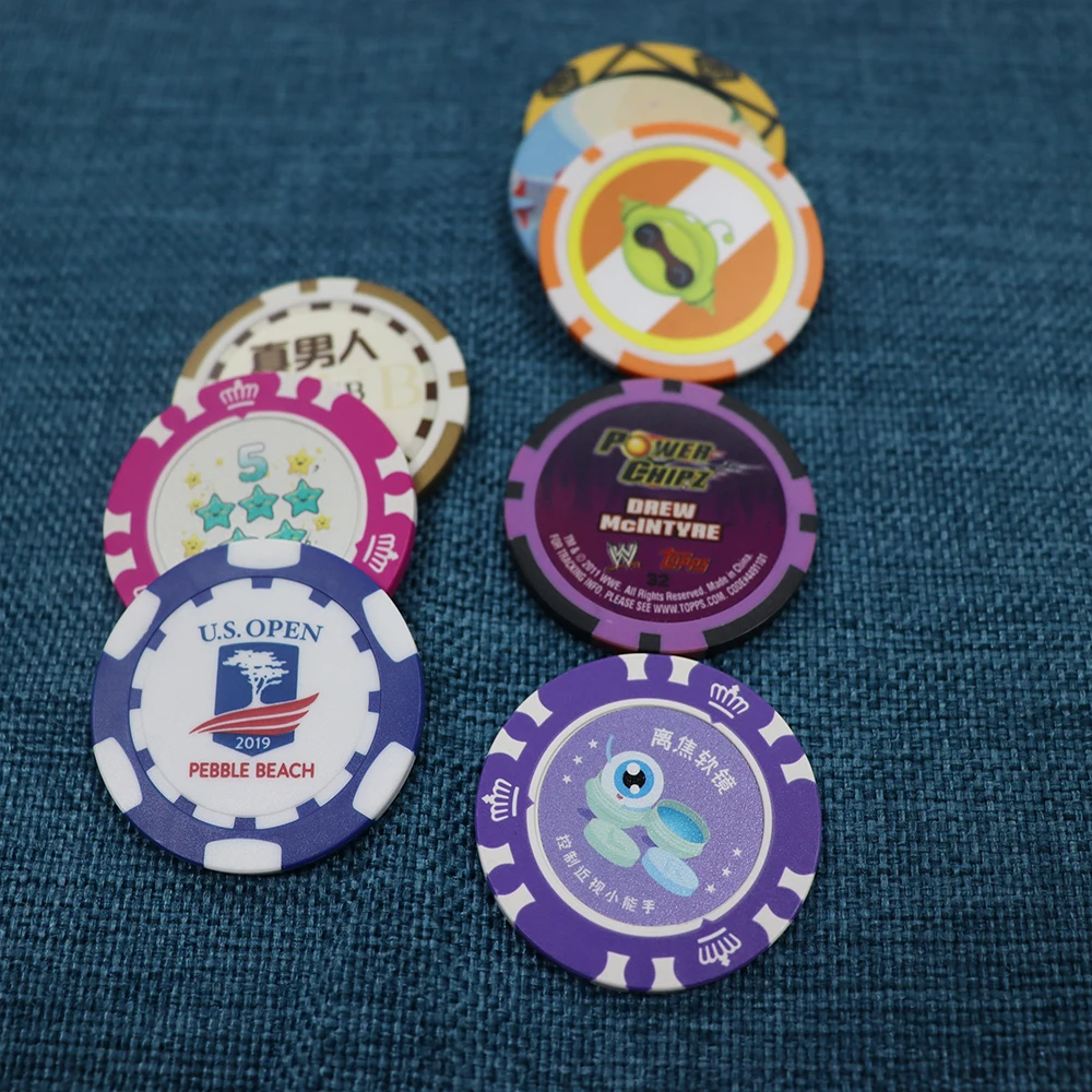 Пользовательские казино фишки логотип 12 г керамические покерные 2 игральные карты монеты с алюминиевой коробкой
