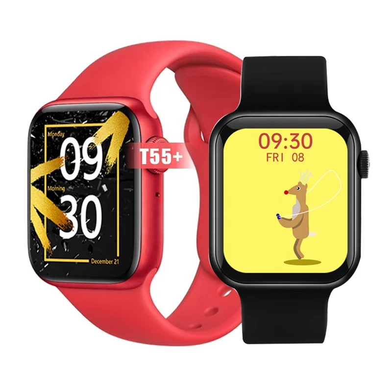 T55 Plus 100% Original Factory T55+ Games Smart Watch Can Receive Call Smart Phone Watch Wearable devices For Android and IOS