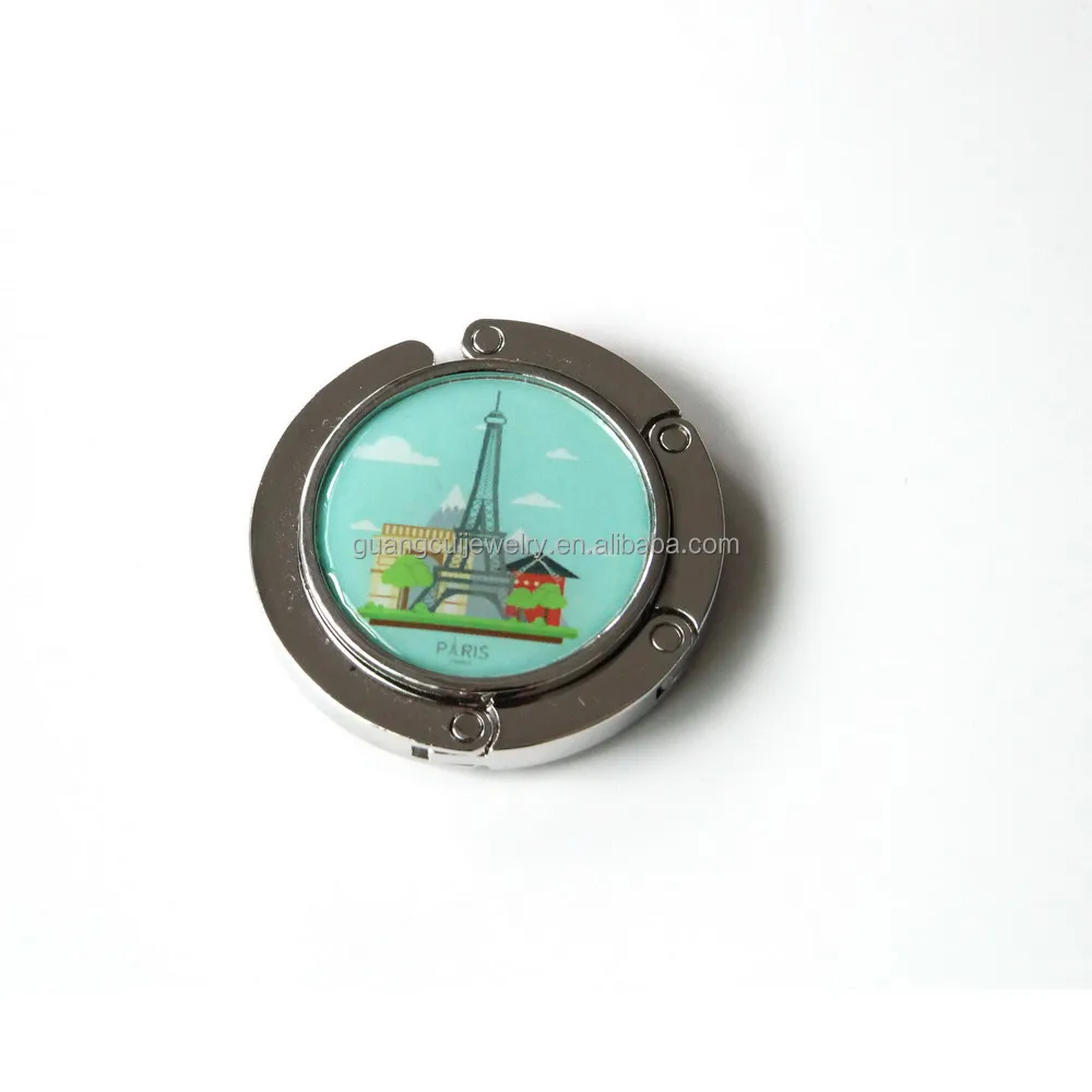 2023 Custom personalised design Ireland London Holland France tourist souvenir instant table bag hook hanger