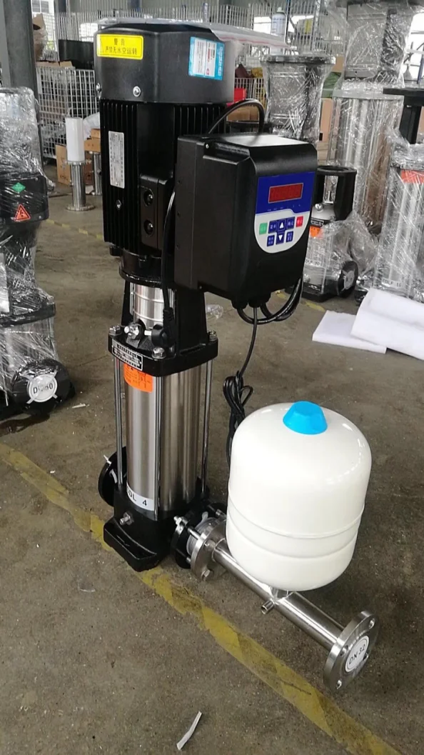 Constant Pressure Water Supply Vertical All-in-one Machine Household Variable Frequency Pump