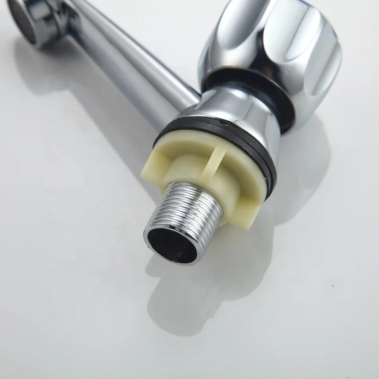 Exquisite rotary switch round handle small basin faucet common in domestic public places