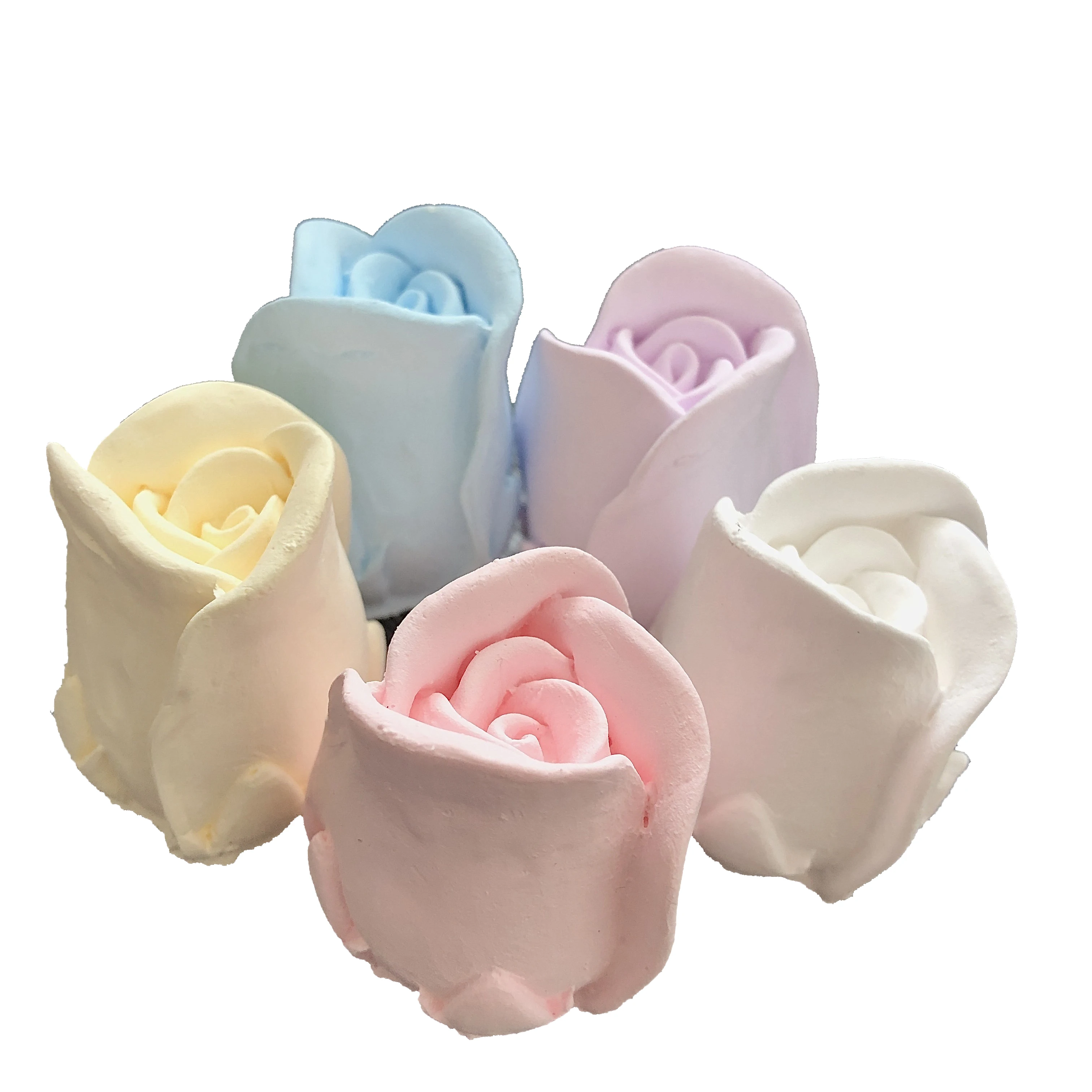 Customizable Wholesale Romantic Rose Flower Shaped Diffuser Stone Various Colors