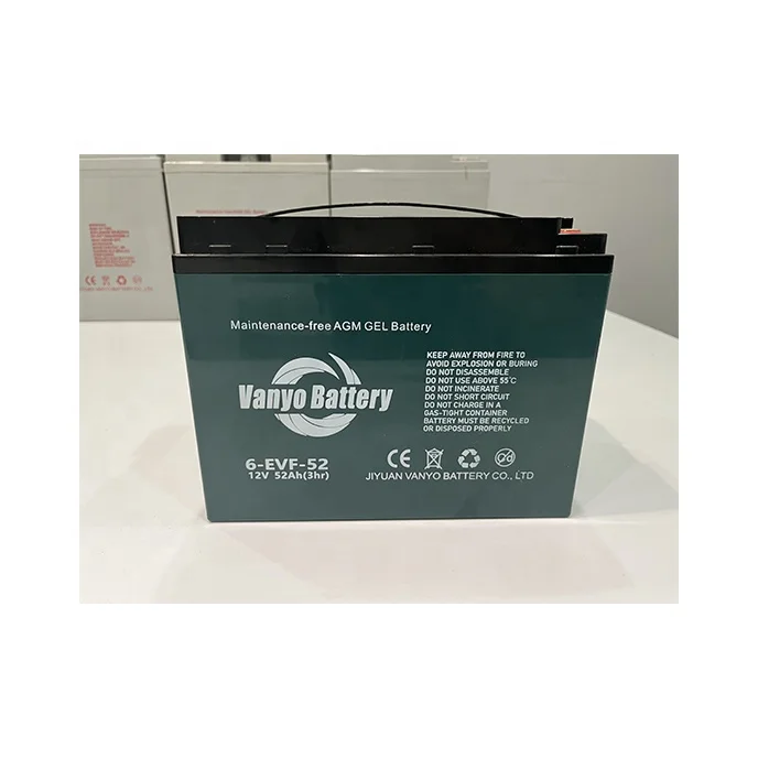 Свинцово-кислотная батарея 6-EVF-52 для электровелосипеда, 72 в, 12 В, 52 Ач, аккумулятор для гольф-мобиля