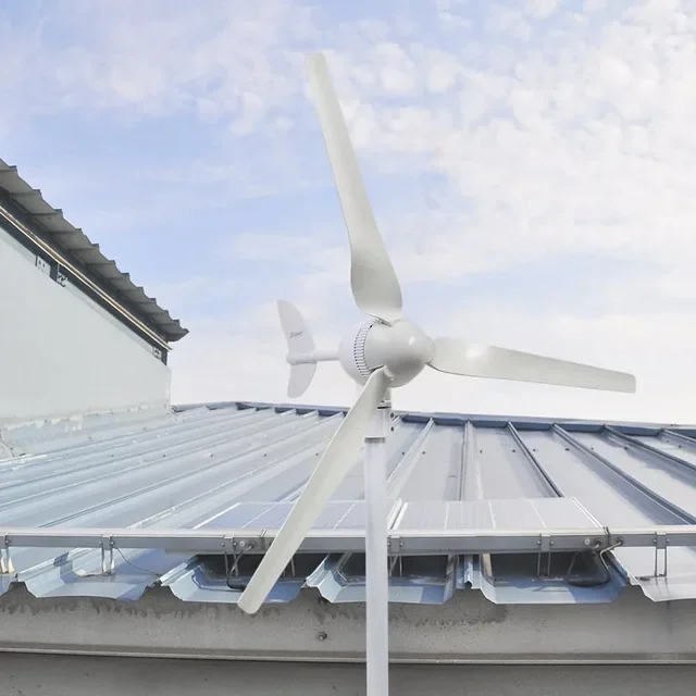 600W 12V Wind Turbine Generator Kit w/8 Blades,Wind Power Generator for Marine RV Home,Wind Generator Kit with Charge Controller