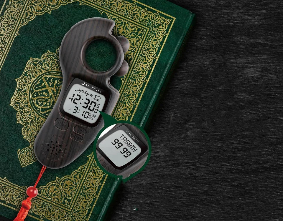 Смарт-кольцо Johold Zikr алюминиевый цифровой счетчик Tasbeeh смарт-кольцо
