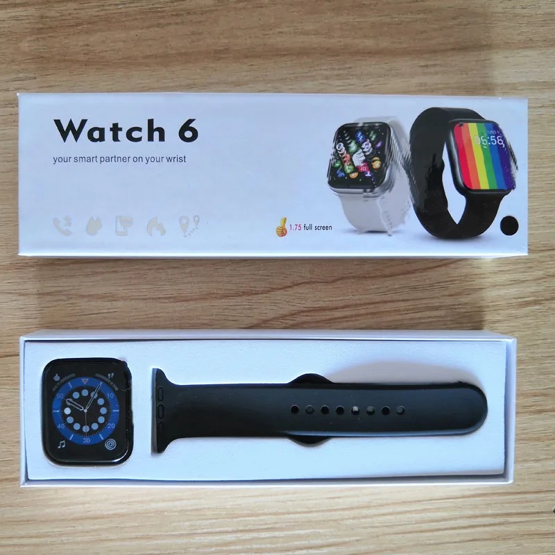 Series 6 smart watch 1.75 inch touch screen waterproof  W26 smart watch
