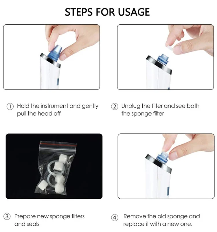 Blackhead Remover Other Vacuum Cleaners Suction Blackhead Beauty Salon Equipment