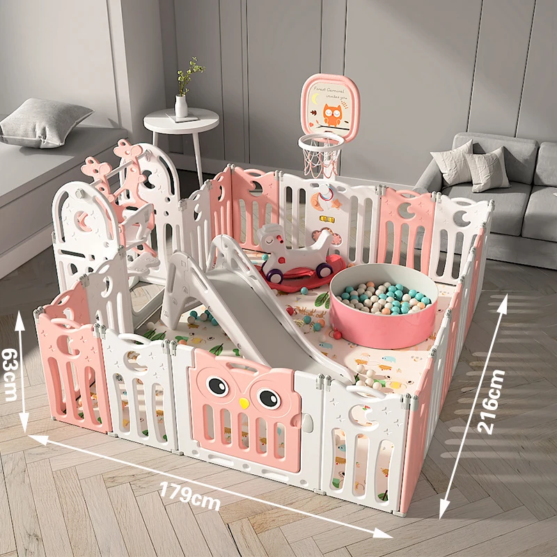 Feelbaby складной пластиковый манеж для детей в европейском стиле