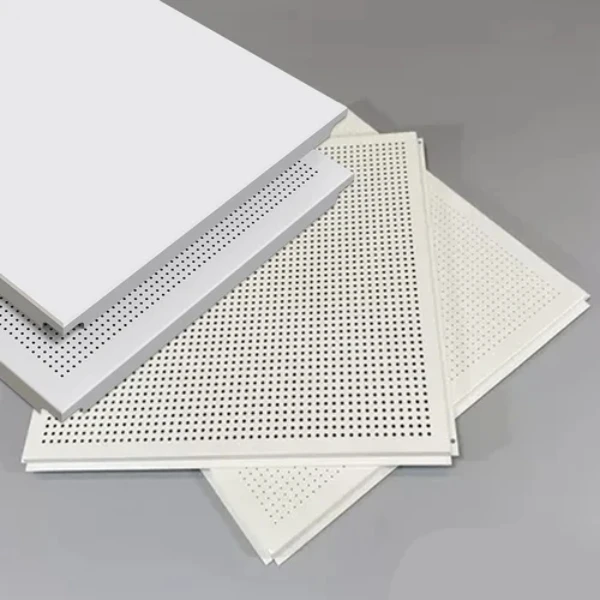 commercial interior aluminum ceiling panels 600x600 size metal false ceiling material