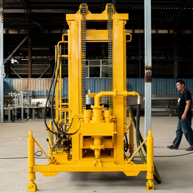 Hydraulic water well drilling machine ground water bore well  digging machine  price
