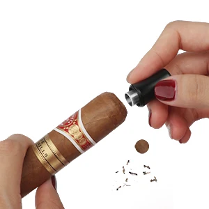 XiFei Wholesale Multifunction Cigar Tool All in one Bamboo Cigar Draw Enhancer Cigar Needle Punch