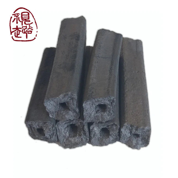 Long Burning Time High Temperature Sawdust Briquette  Bulk Bamboo Bbq Charcoal