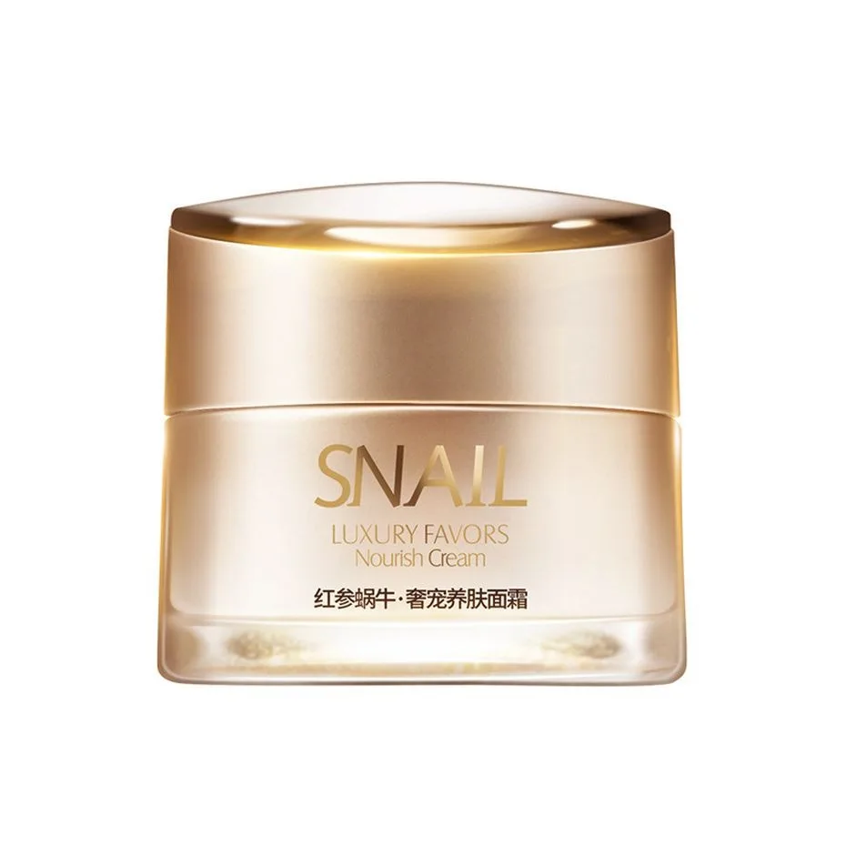 Wholesale Skin Care  red ginseng whitening spot removing Moisturizing snail mucus face cream