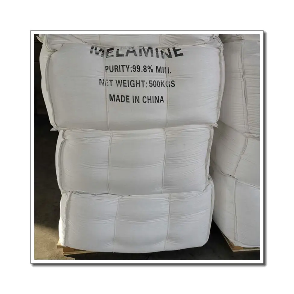 melamine powder 99.8% Chemicals raw materials CAS 108-78-1 Melamine Powder Price White Melamine