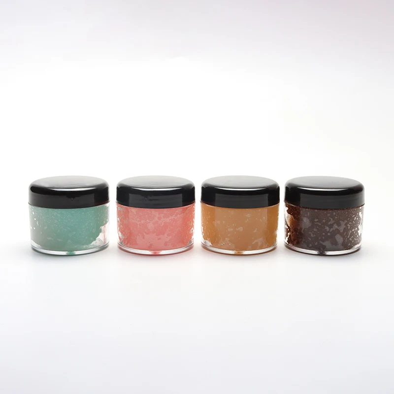 Hot selling private label lip scrub gently exfoliates and removes dead skin fruity flavor multiple colors available