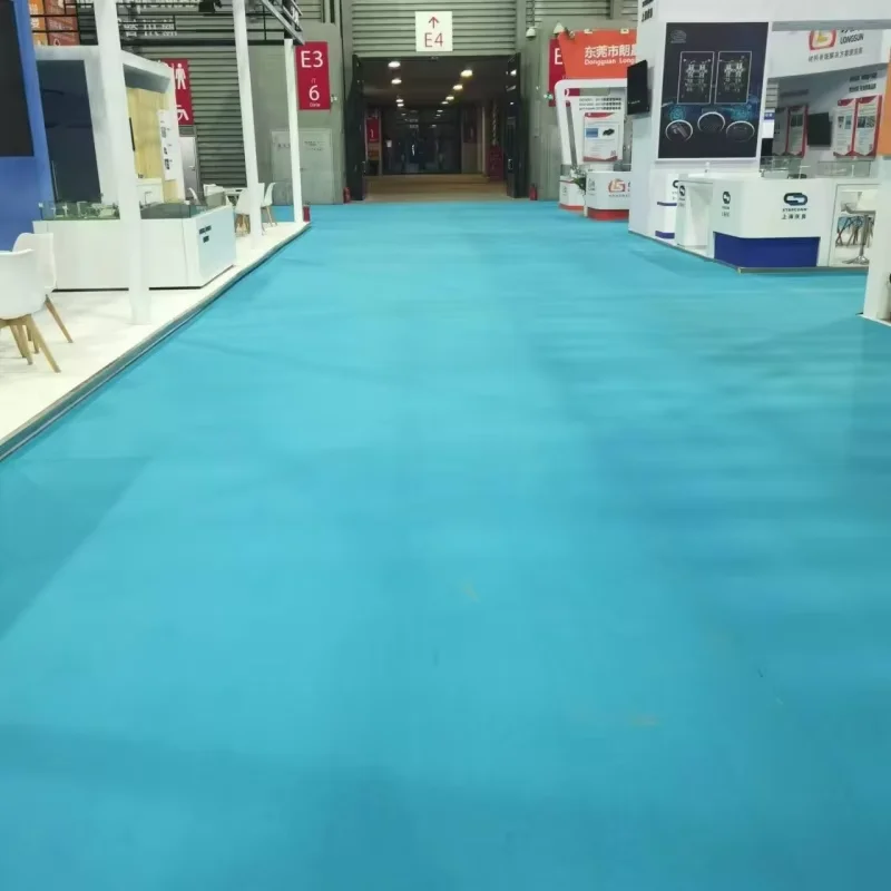 Wholesale Custom Non-Slip Anti-slip Red Indoor Outdoor Carpet KTV Cinema Billiard Tiles Floor Rug Carpet For Living Room